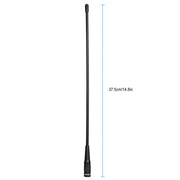 RETEVIS RHD-771 136-174+400-480MHz SMA-M Male Dual Band Antenna for RT1/RT2/RT3 TYT MD-380/UV8000D