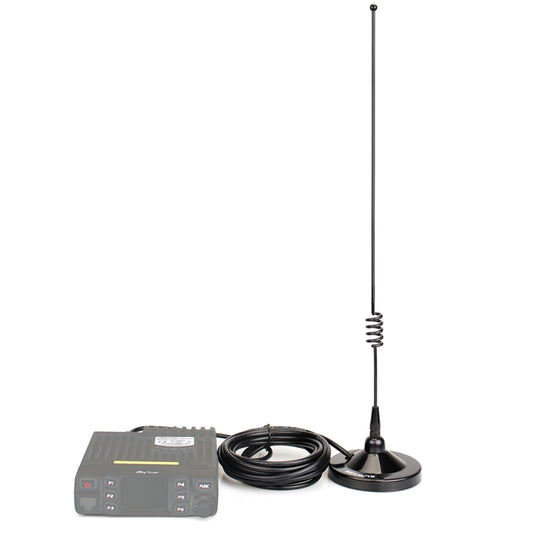 RETEVIS MR100 136-174+400-480MHz SL16/PL259 Mobile Magnet Mount Antenna Set - free shipping - PMC Jewellery - Order now!