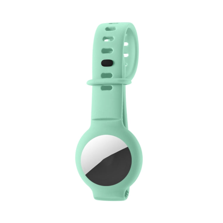 Silicone Anti-scratch Shockproof Protective Cover Soft Case For AirTag(Mint Green) - free shipping - PMC Jewellery - Order now!
