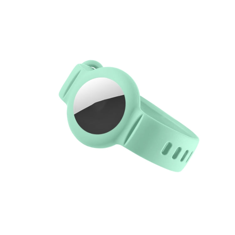 Silicone Anti-scratch Shockproof Protective Cover Soft Case For AirTag(Mint Green) - free shipping - PMC Jewellery - Order now!