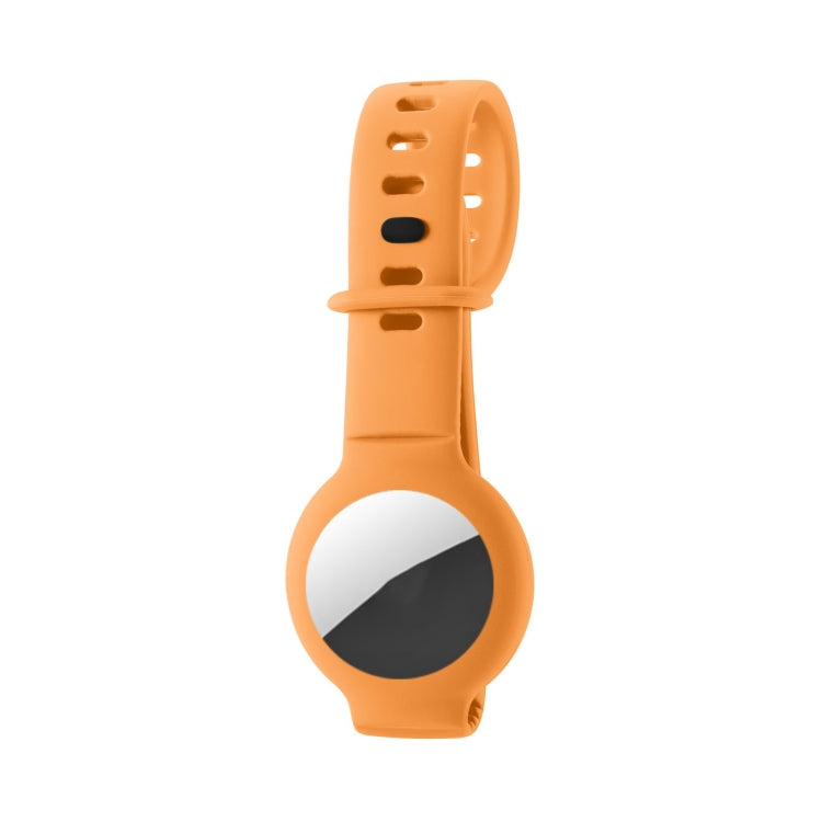 Silicone Anti-scratch Shockproof Protective Cover Soft Case For AirTag(Papaya) - free shipping - PMC Jewellery - Order now!