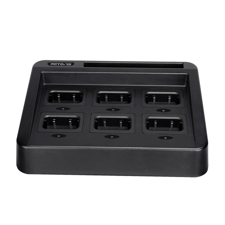 RETEVIS RTC29 Multi-function Interchangeable Slots Six-Way Walkie Talkie Charger for Retevis RT29 - free shipping - PMC Jewellery - Order now!