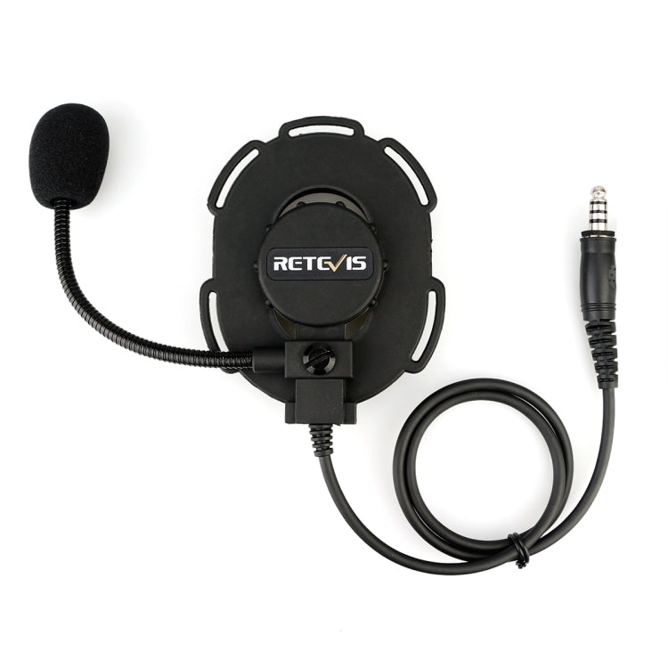 RETEVIS EH060K 2 Pin PPT Waterproof Tactical Military Headphone Microphone - free shipping - PMC TechLife - Order now!