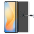 For vivo X50 Pro 0.3mm 9H Surface Hardness 3D Curved Surface Privacy Glass Film - free shipping - PMC TechLife - Order now!