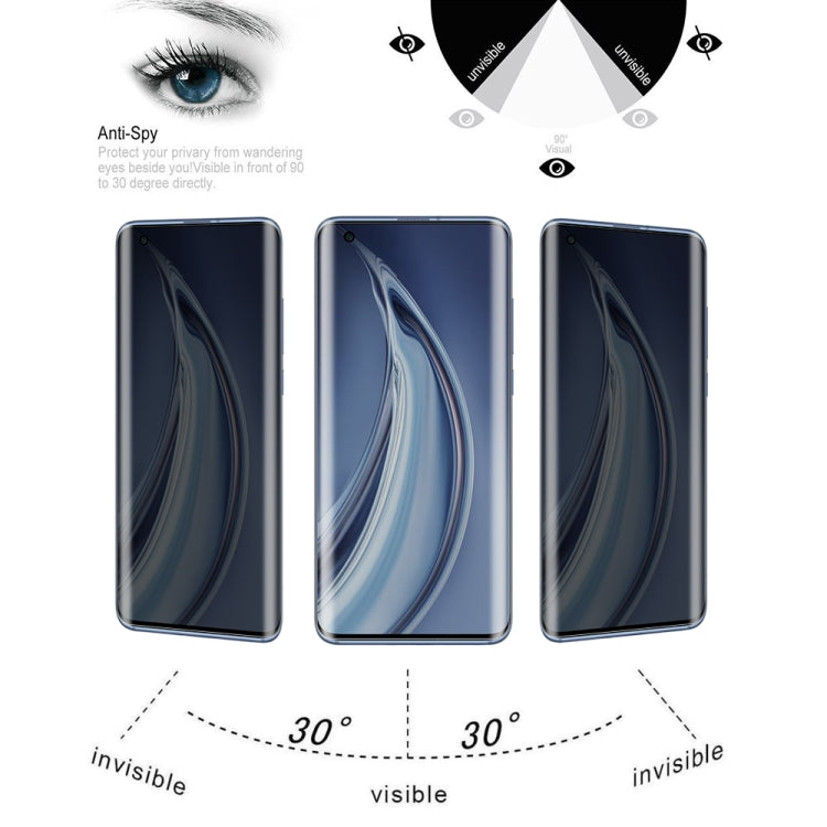 For Xiaomi Mi 10 Pro 25 PCS 0.3mm 9H Surface Hardness 3D Curved Surface Privacy Glass Film -  by PMC TechLife | Online Shopping South Africa | PMC TechLife
