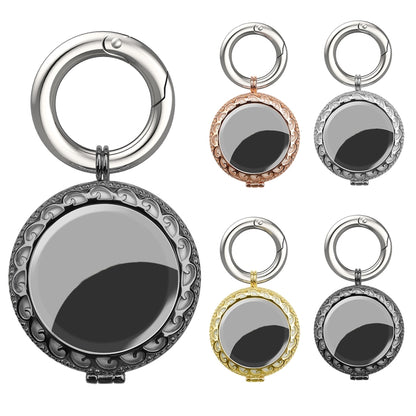 Copper Jewelry Style Shockproof Protective Cover Case with Keychain Hook Loop For AirTag(Gold) - free shipping - PMC Jewellery - Order now!