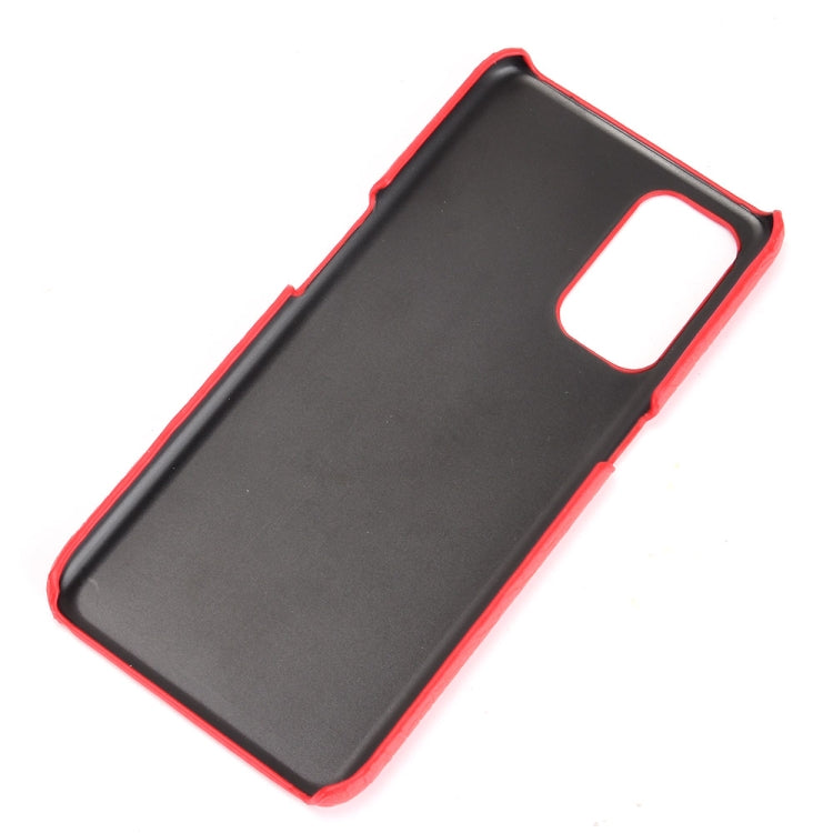 For OPPO Reno5 5G / Find X3 Lite Shockproof Crocodile Texture PC + PU Case(Blue) - OPPO Cases by PMC TechLife | Online Shopping South Africa | PMC TechLife | Buy Now Pay Later Mobicred