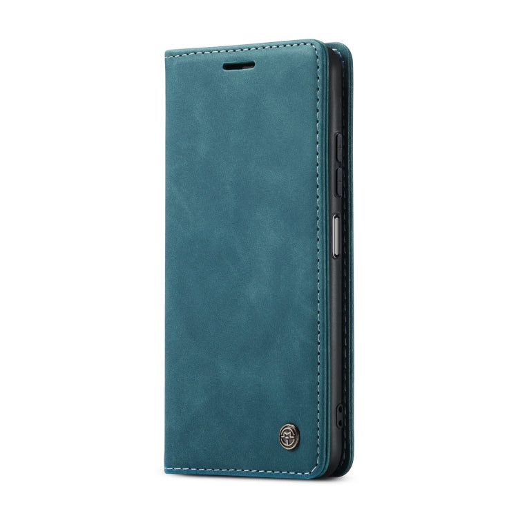 For Samsung Galaxy A22 5G CaseMe 013 Multifunctional Horizontal Flip Leather Case with Card Slot & Holder & Wallet(Blue) - free shipping - PMC TechLife - Order now!