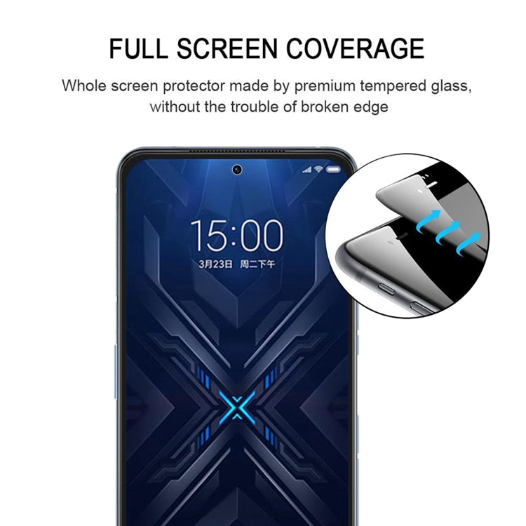 For Xiaomi Black Shark 4 / 4 Pro 25 PCS Full Glue Full Screen Tempered Glass Film