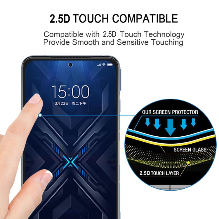 For Xiaomi Black Shark 4 / 4 Pro 25 PCS Full Glue Full Screen Tempered Glass Film