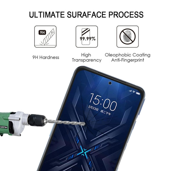For Xiaomi Black Shark 4 / 4 Pro 25 PCS Full Glue Full Screen Tempered Glass Film