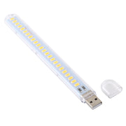 3W 24LEDs 5V 200LM USB LED Book Light Portable Night Light Warm Light