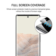 For Google Pixel 6 Pro Edge Glue 3D Curved Edge Full Screen Tempered Glass Film