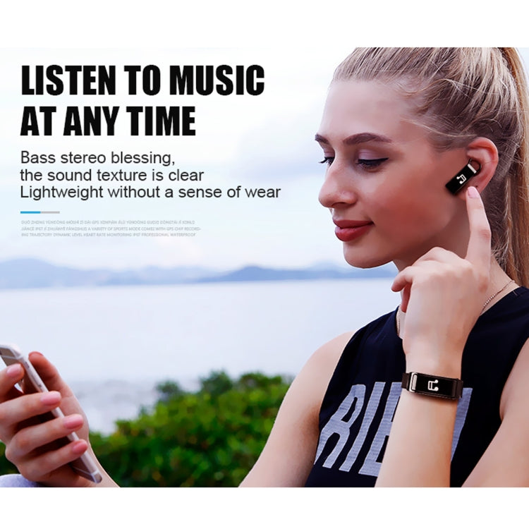 Y3 0.96 inch OLED Screen Smart Bracelet, Support Sleep Monitoring / Heart Rate Monitoring / Bluetooth Call(Black) - Smart Wristbands by PMC Jewellery | Online Shopping South Africa | PMC Jewellery | Buy Now Pay Later Mobicred