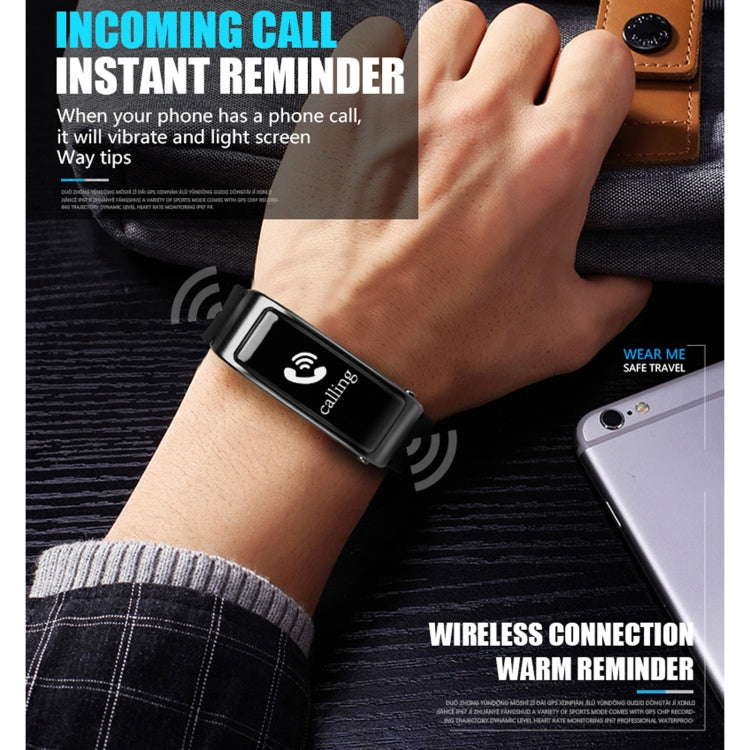 Y3 0.96 inch OLED Screen Smart Bracelet, Support Sleep Monitoring / Heart Rate Monitoring / Bluetooth Call(Black) - Smart Wristbands by PMC Jewellery | Online Shopping South Africa | PMC Jewellery | Buy Now Pay Later Mobicred