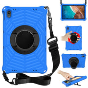 For Lenovo Tab P11 TB-J606F / XiaoXin Pad 11 Spider King EVA Protective Case with Adjustable Shoulder Strap & Holder(Blue)