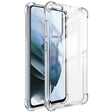 For Samsung Galaxy S21 FE 5G IMAK All-inclusive Shockproof Airbag TPU Case with Screen Protector(Transparent) - Galaxy Phone Cases by imak | Online Shopping South Africa | PMC TechLife | Buy Now Pay Later Mobicred