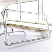 For Samsung Galaxy S21 FE 5G IMAK All-inclusive Shockproof Airbag TPU Case with Screen Protector(Transparent)