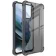 For Samsung Galaxy S21 FE 5G IMAK All-inclusive Shockproof Airbag TPU Case with Screen Protector(Transparent Black) - free shipping - PMC TechLife - Order now!