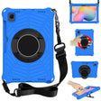 Spider King EVA Protective Case with Adjustable Shoulder Strap & Holder & Pen Slot For Samsung Galaxy Tab S6 Lite SM-P610 / SM-P615 / Tab A7 10.4 T500 / T860 / T720(Blue) - Tab S6 Lite P610 / P615 by PMC TechLife | Online Shopping South Africa | PMC TechLife | Buy Now Pay Later Mobicred