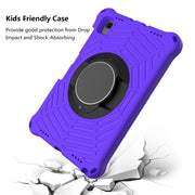 Spider King EVA Protective Case with Adjustable Shoulder Strap & Holder & Pen Slot For Samsung Galaxy Tab S6 Lite SM-P610 / SM-P615 / Tab A7 10.4 T500 / T860 / T720(Purple)