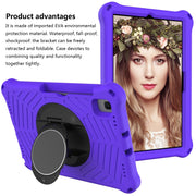 Spider King EVA Protective Case with Adjustable Shoulder Strap & Holder & Pen Slot For Samsung Galaxy Tab S6 Lite SM-P610 / SM-P615 / Tab A7 10.4 T500 / T860 / T720(Purple)