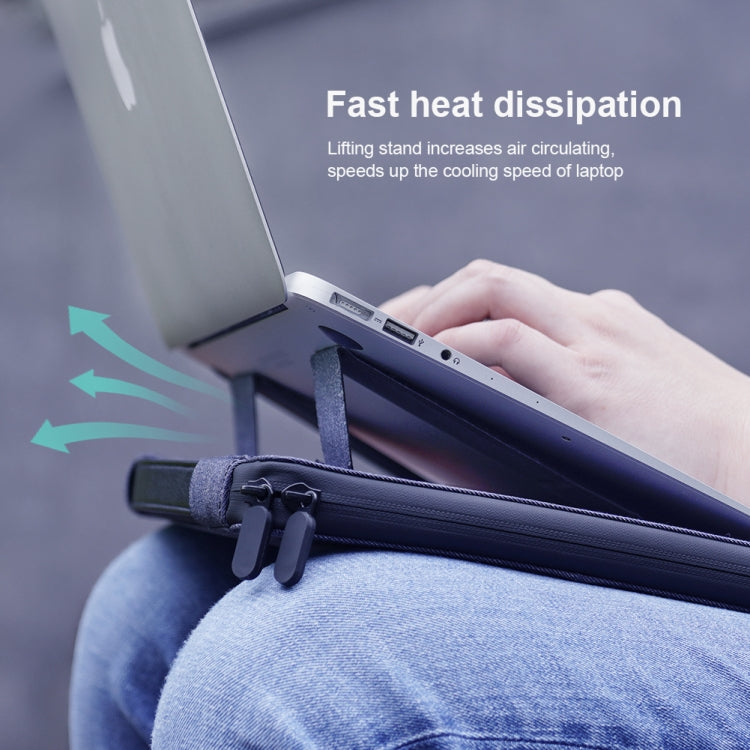 NILLKIN Multifunctional Laptop Storage Bag Handbag with Holder, Classic Version For 16.1 inch and Below Laptop(Black) - free shipping - PMC TechLife - Order now!