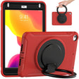 Shockproof TPU + PC Protective Case with 360 Degree Rotation Foldable Handle Grip Holder & Pen Slot For iPad mini 5 / 4(Red) - iPad mini (2019) / mini 5 Cases by PMC TechLife | Online Shopping South Africa | PMC TechLife | Buy Now Pay Later Mobicred
