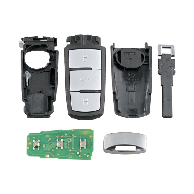 3-button Car Remote Control Key 3C0959752BA ID48 Chip 434MHZ Semi-intelligent for Volkswagen Passat 2005-2010 - free shipping - PMC Jewellery - Order now!