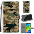 For Xiaomi Redmi Note 9/Redmi 10X 4G Voltage Coloured Drawing Magnetic Clasp Horizontal Flip PU Leather Case with Holder & Card Slots(C12 Green Yellow Camouflage) - free shipping - PMC TechLife - Order now!
