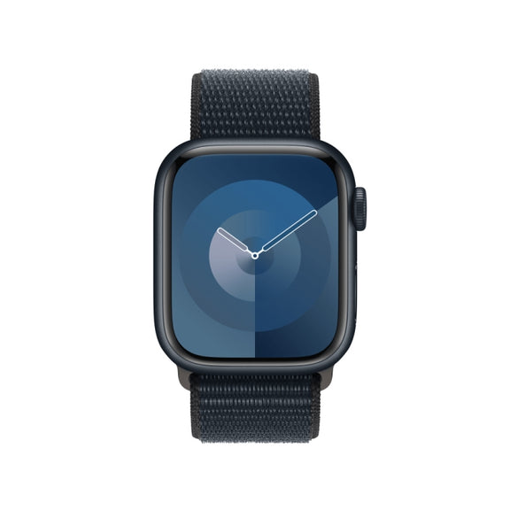 Loop Type Sport Watch Band For Apple Watch Series 9&8&7 41mm / SE 3&SE 2&6&SE&5&4 40mm / 3&2&1 38mm (Black Blue)