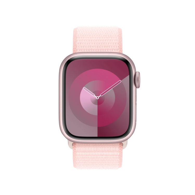 Loop Type Sport Watch Band For Apple Watch Ultra 49mm&Watch Ultra 2 49mm / Series 9&8&7 45mm / SE 3&SE 2&6&SE&5&4 44mm / 3&2&1 42mm (Sand Pink) - Watch Bands by PMC TechLife | Online Shopping South Africa | PMC TechLife