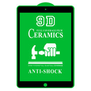 25 PCS 9D Full Screen Full Glue Ceramic Film For iPad 10.2 2020 / iPad 10.2 2021