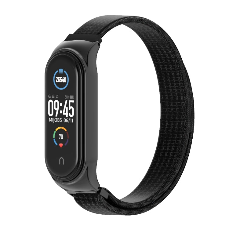 For Xiaomi Mi Band 6 / 5 / 4 / 3 Mijobs CS Breathable Nylon Watch Band(Black) - free shipping - PMC TechLife - Order now!