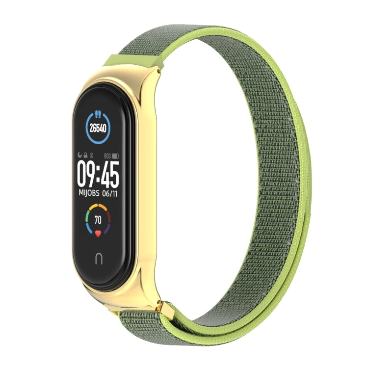 For Xiaomi Mi Band 6 / 5 / 4 / 3 Mijobs CS Breathable Nylon Watch Band(Ming Huang) - free shipping - PMC TechLife - Order now!