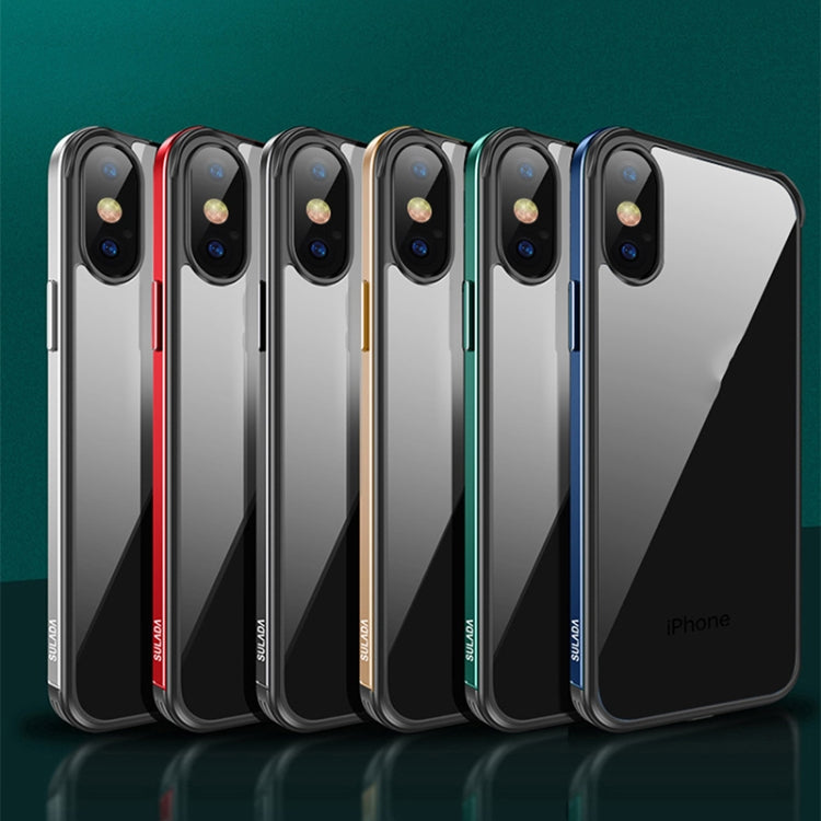 For iPhone XR SULADA Shockproof Aviation Aluminum Metal Frame + Nano Glass + TPU Protective Case(Silver) - More iPhone Cases by SULADA | Online Shopping South Africa | PMC TechLife | Buy Now Pay Later Mobicred