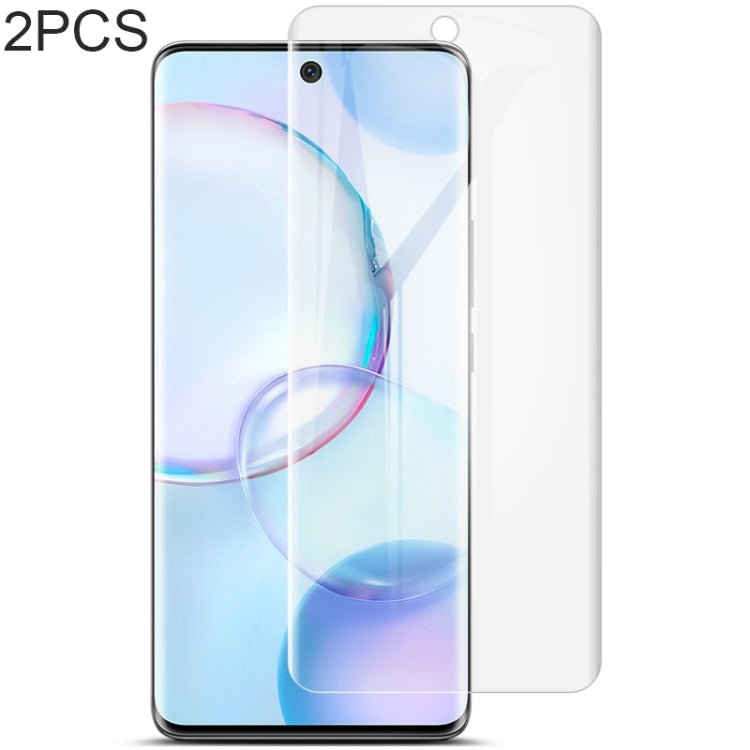 For Honor 50 5G 2 PCS IMAK Curved Full Screen Hydrogel Film Front Protector - For Huawei by imak | Online Shopping South Africa | PMC Jewellery | Buy Now Pay Later Mobicred