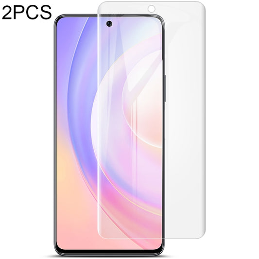 For Honor 50 SE 5G 2 PCS IMAK Curved Full Screen Hydrogel Film Front Protector - For Huawei by imak | Online Shopping South Africa | PMC Jewellery | Buy Now Pay Later Mobicred