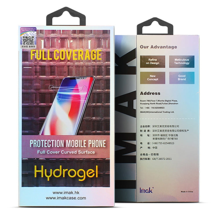 For Honor 50 SE 5G 2 PCS IMAK Curved Full Screen Hydrogel Film Front Protector - For Huawei by imak | Online Shopping South Africa | PMC Jewellery | Buy Now Pay Later Mobicred