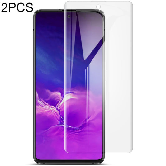 For Samsung Galaxy A52 5G / 4G 2 PCS IMAK Curved Full Screen Hydrogel Film Front Protector - For Samsung by imak | Online Shopping South Africa | PMC Jewellery | Buy Now Pay Later Mobicred