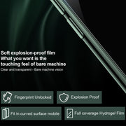 For Sony Xperia 10 III 2 PCS IMAK 0.15mm Curved Full Screen Protector Hydrogel Film Back Protector