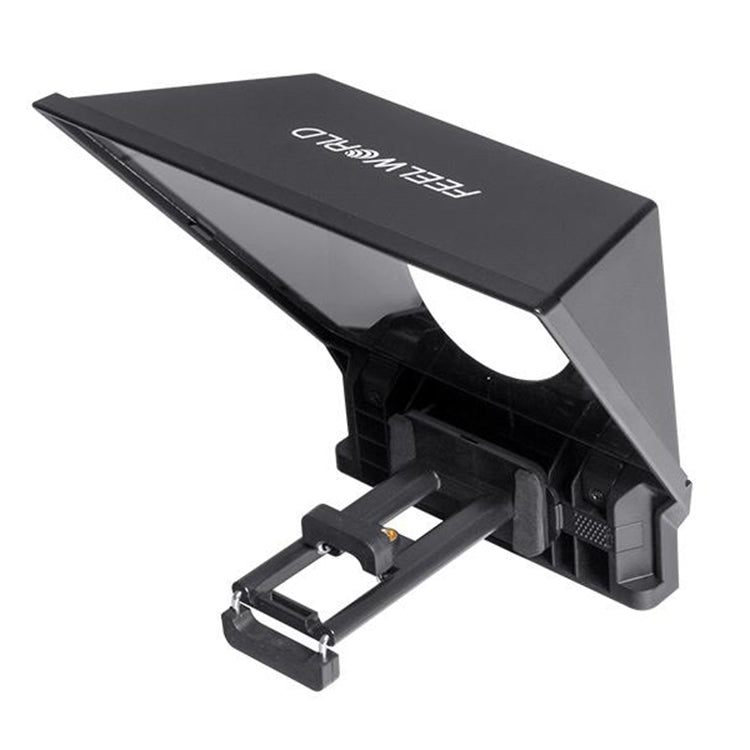 FEELWORLD TP2 Portable Teleprompter with Bluetooth Remote Control Lens Adapter Ring For SLR Camera - free shipping - PMC TechLife - Order now!