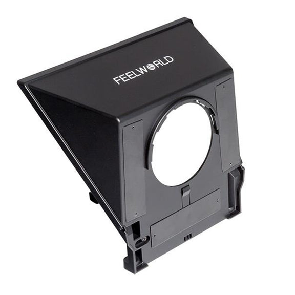 FEELWORLD TP2A NEW Portable Teleprompter with Remote Control & Lens Adapter Ring For Below 8 inches Mobile Phone / Tablet / SLR Camera