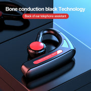 M-618 Bone Conduction Hanging Ear Stereo Bluetooth Headset(Black)
