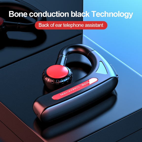M-618 Bone Conduction Hanging Ear Stereo Bluetooth Headset(Black)