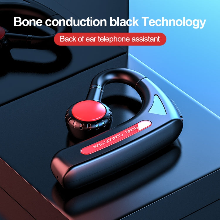 M-618 Bone Conduction Hanging Ear Stereo Bluetooth Headset(Blue) - Bluetooth Earphone by PMC TechLife | Online Shopping South Africa | PMC TechLife