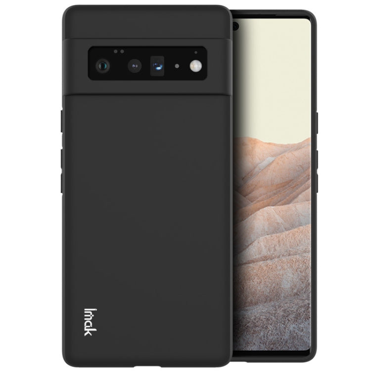 For Google Pixel 6 Pro IMAK UC-3 Series Shockproof Frosted TPU Protective Case(Black) - Google Cases by imak | Online Shopping South Africa | PMC TechLife | Buy Now Pay Later Mobicred