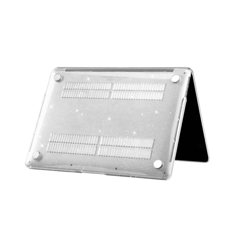 For MacBook Air 13.3 inch A1932 / A2179 / A2337 Gypsophila Laptop Protective Case (White)