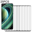 For Xiaomi Mi 10 Ultra 25 PCS 3D Curved Edge Full Screen Tempered Glass Film(Black) -  by PMC TechLife | Online Shopping South Africa | PMC TechLife