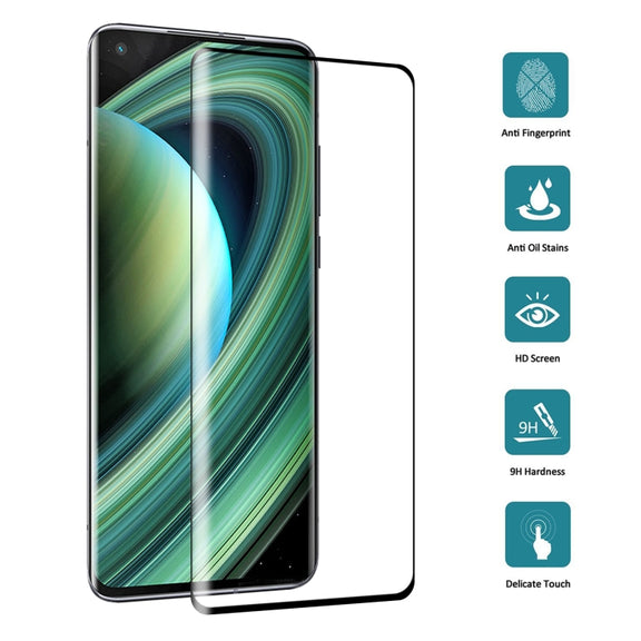 For Xiaomi Mi 10 Ultra 25 PCS 3D Curved Edge Full Screen Tempered Glass Film(Black)
